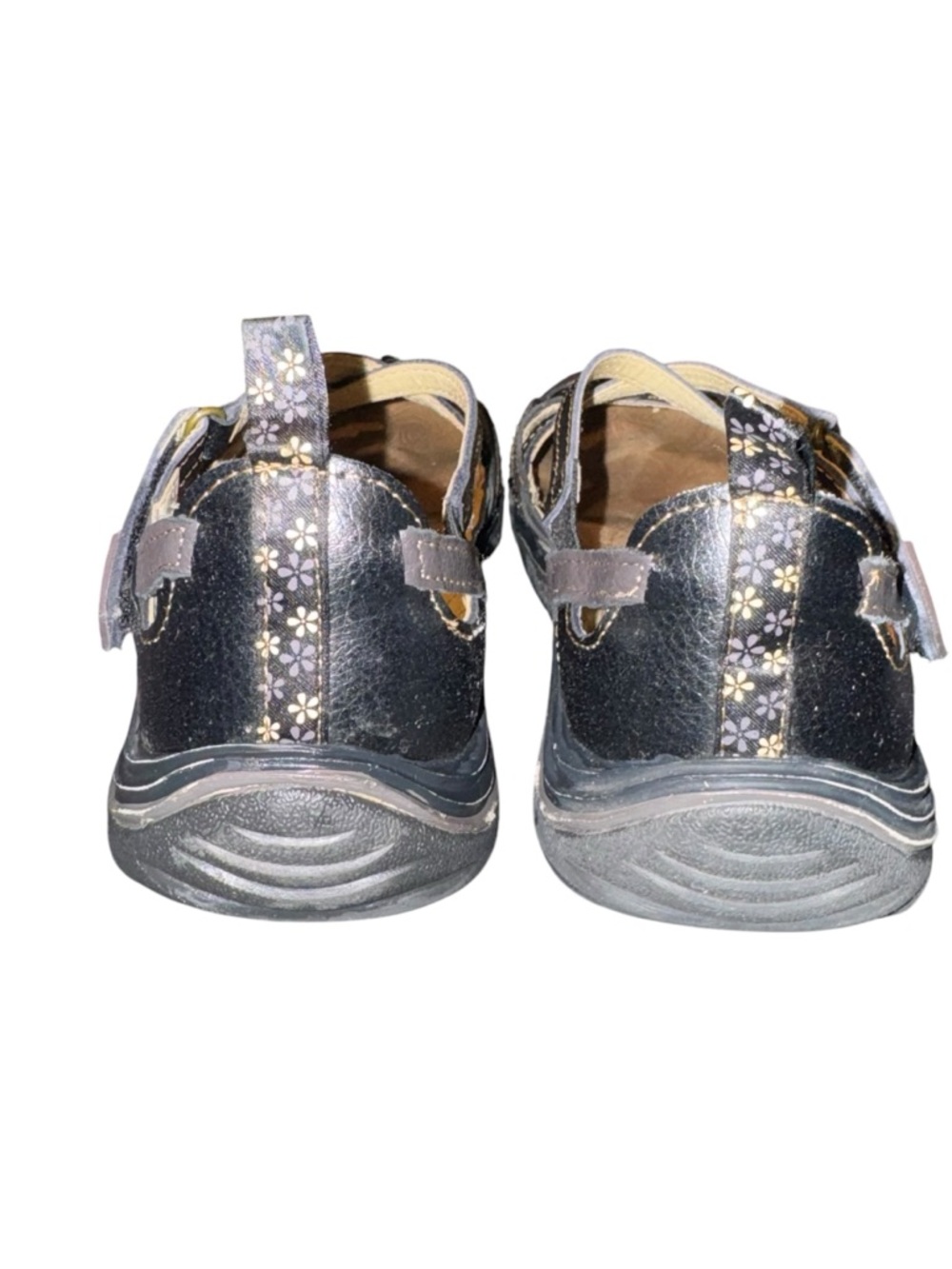 Womens Jambu Brown Leather Mary Jane Sandals Comfort All Terra 7M - Picture 4 of 8